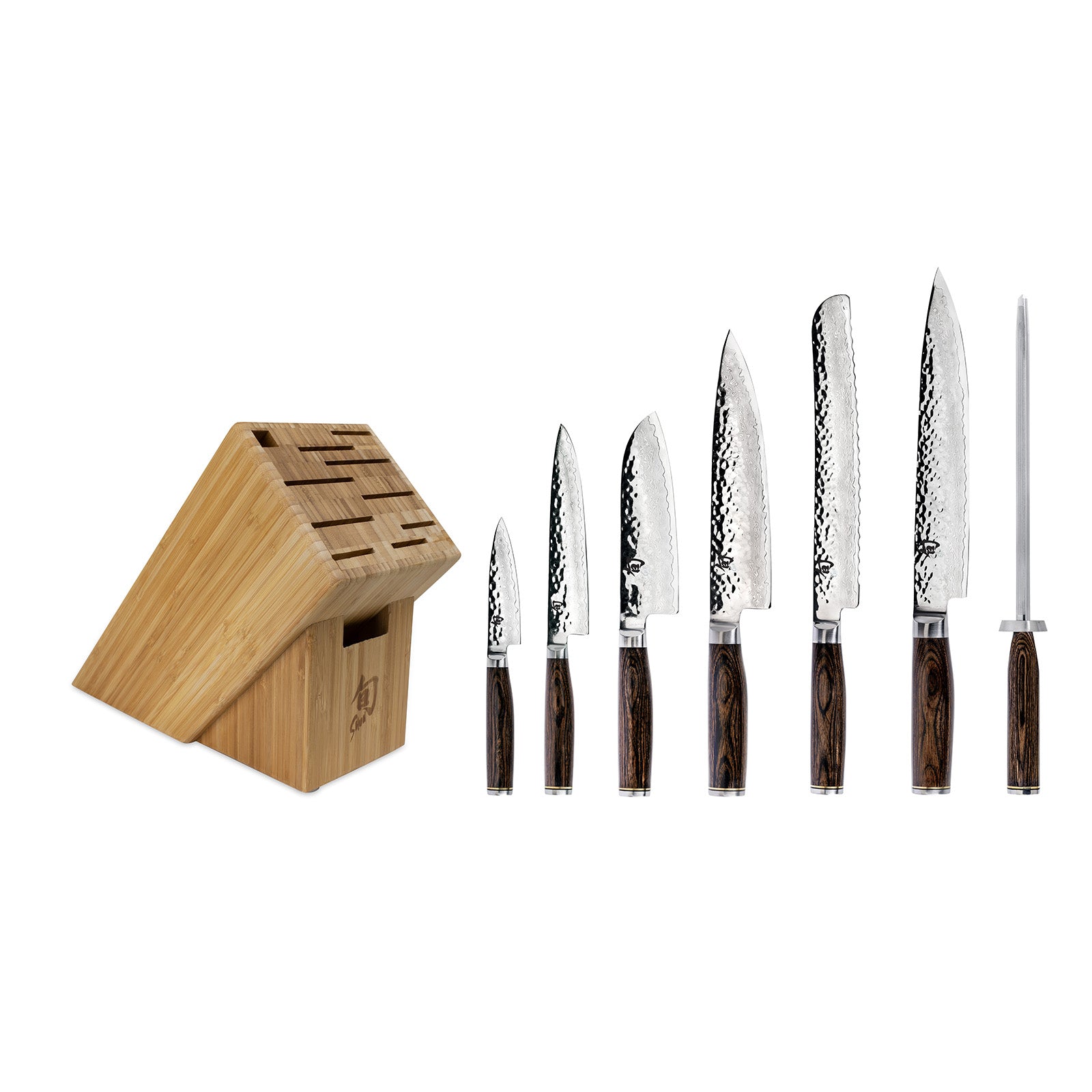 Shun Premier 8 Piece Professional Block Set