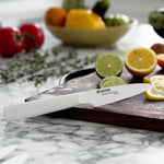 Kyocera INNOVATIONwhite® 3-Inch Ceramic Paring Knife, White Blade with Non-Slip White Handle