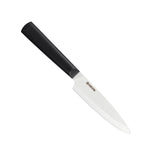 Kyocera INNOVATIONwhite® 4.5-Inch Ceramic Utility Knife, White Blade with Non-Slip Black Handle
