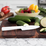 Kyocera INNOVATIONwhite® 4.5-Inch Ceramic Utility Knife, White Blade with Non-Slip White Handle