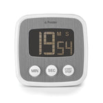 Polder Digital Kitchen Timer, White
