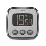 Polder Digital Kitchen Timer, Black