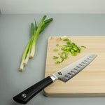 Shun Sora 7-Inch Hollow Ground Santoku Knife VB0718