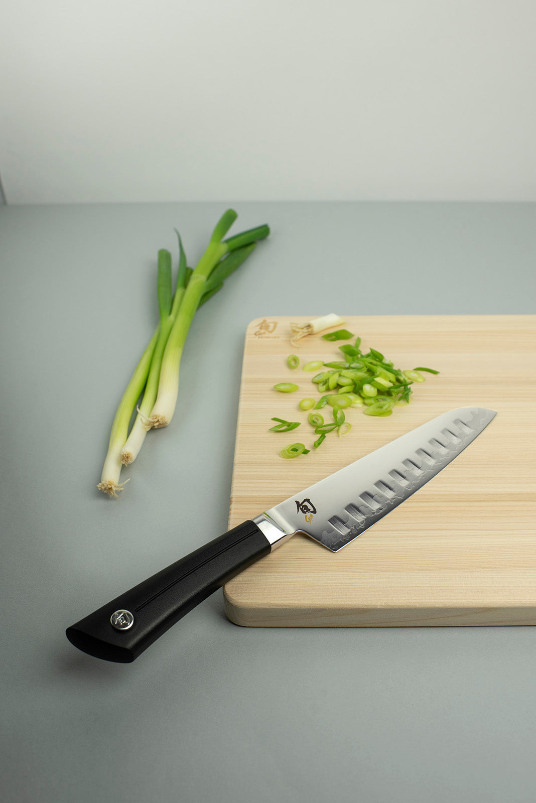 Shun Sora 7-Inch Hollow Ground Santoku Knife VB0718