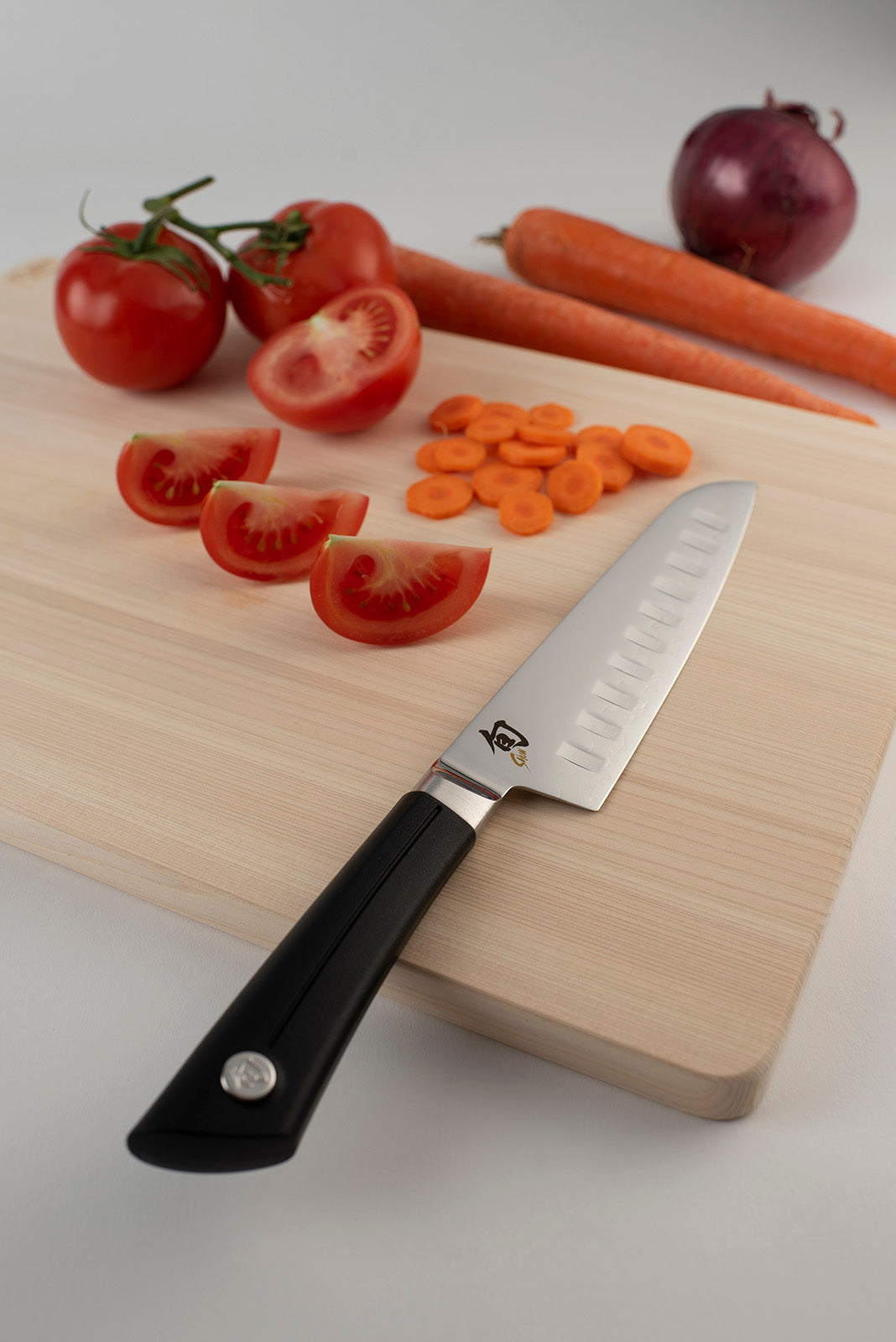 Shun Sora 5.5-Inch Hollow Ground Santoku Knife
