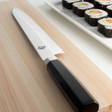 Shun Dual Core 10.5-Inch Yanagiba Knife with Saya