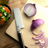 Shun Dual Core 6.5-Inch Nakiri Knife w/Saya