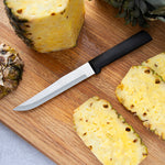 Rada Cutlery 5.375-Inch Stubby Butcher Knife, Black Handle