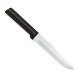 Rada Cutlery 5.375-Inch Stubby Butcher Knife, Black Handle
