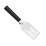 Rada Cutlery 3.375-Inch Slotted Turner Spatula, Black Handle