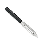 Rada Cutlery 1.75-Inch Swivel Vegetable Peeler, Black Handle