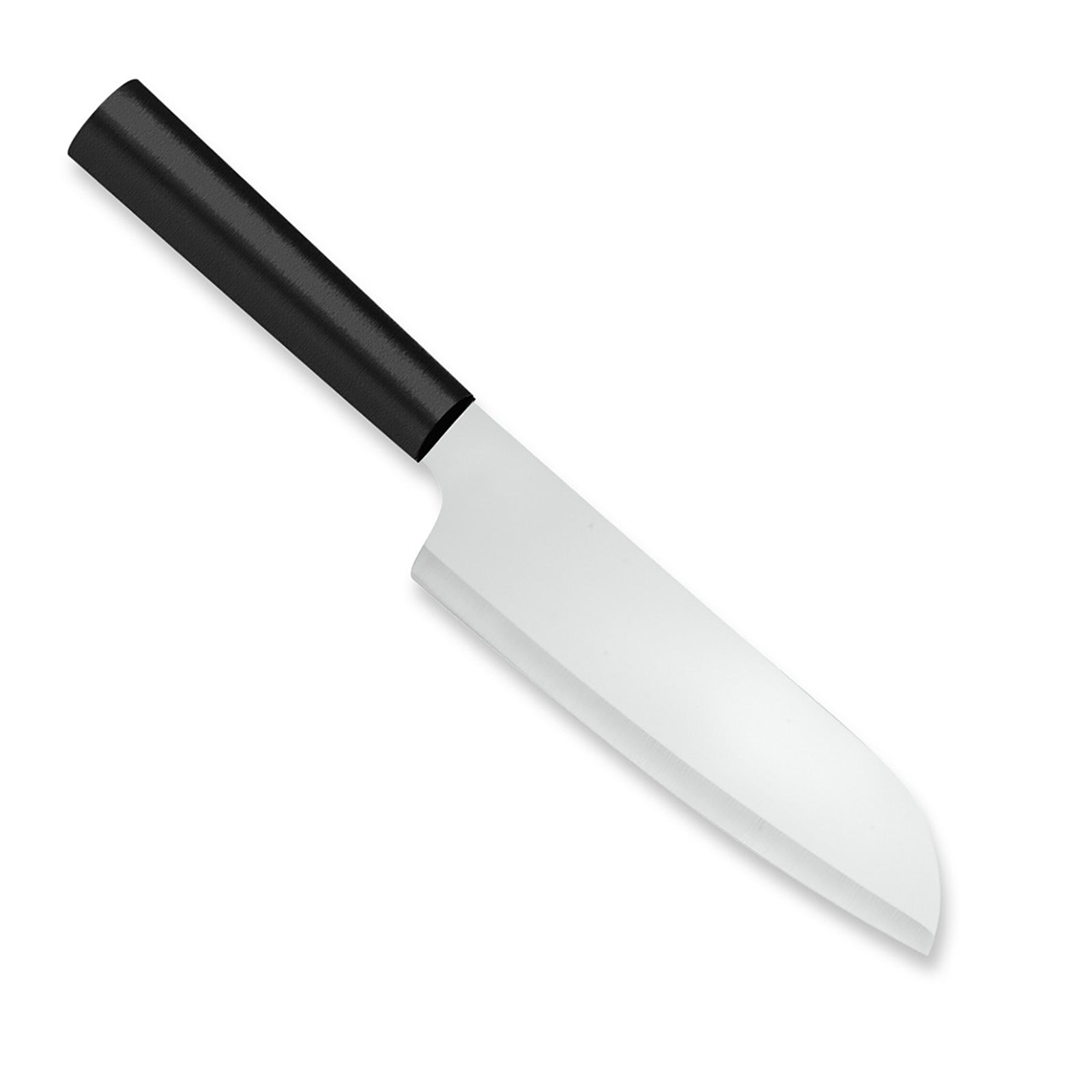 Rada Cutlery 6.25-Inch Cook's Knife Stainless Steel Straight Blade, Black Handle