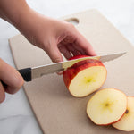 Rada Cutlery 7-Inch Serrated Slicer Stainless Steel Blade, Black Handle