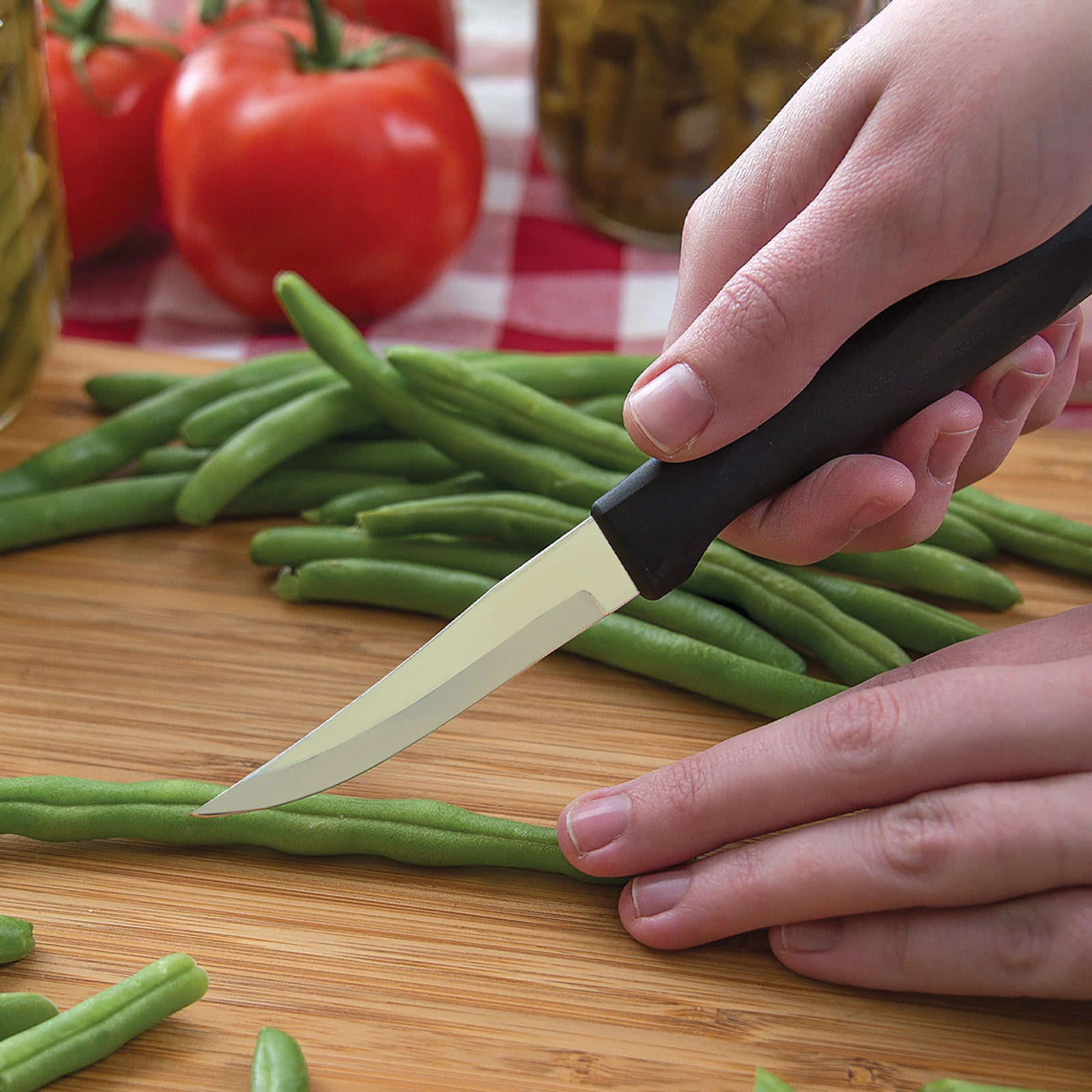 Rada Cutlery 3.25-Inch Heavy Duty Paring Knife Anthem Wave Handle