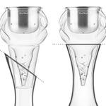 Final Touch Conundrum Stainless Steel Aerator For Wine Decanters