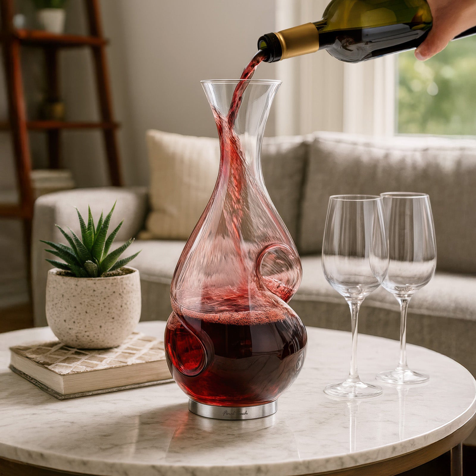 Final Touch L'Grand Conundrum Aerator Decanter