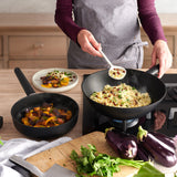 Woll Ecolite Nonstick Saute Pan W/Glass Lid Set 11-Inch, 3.7 Quart