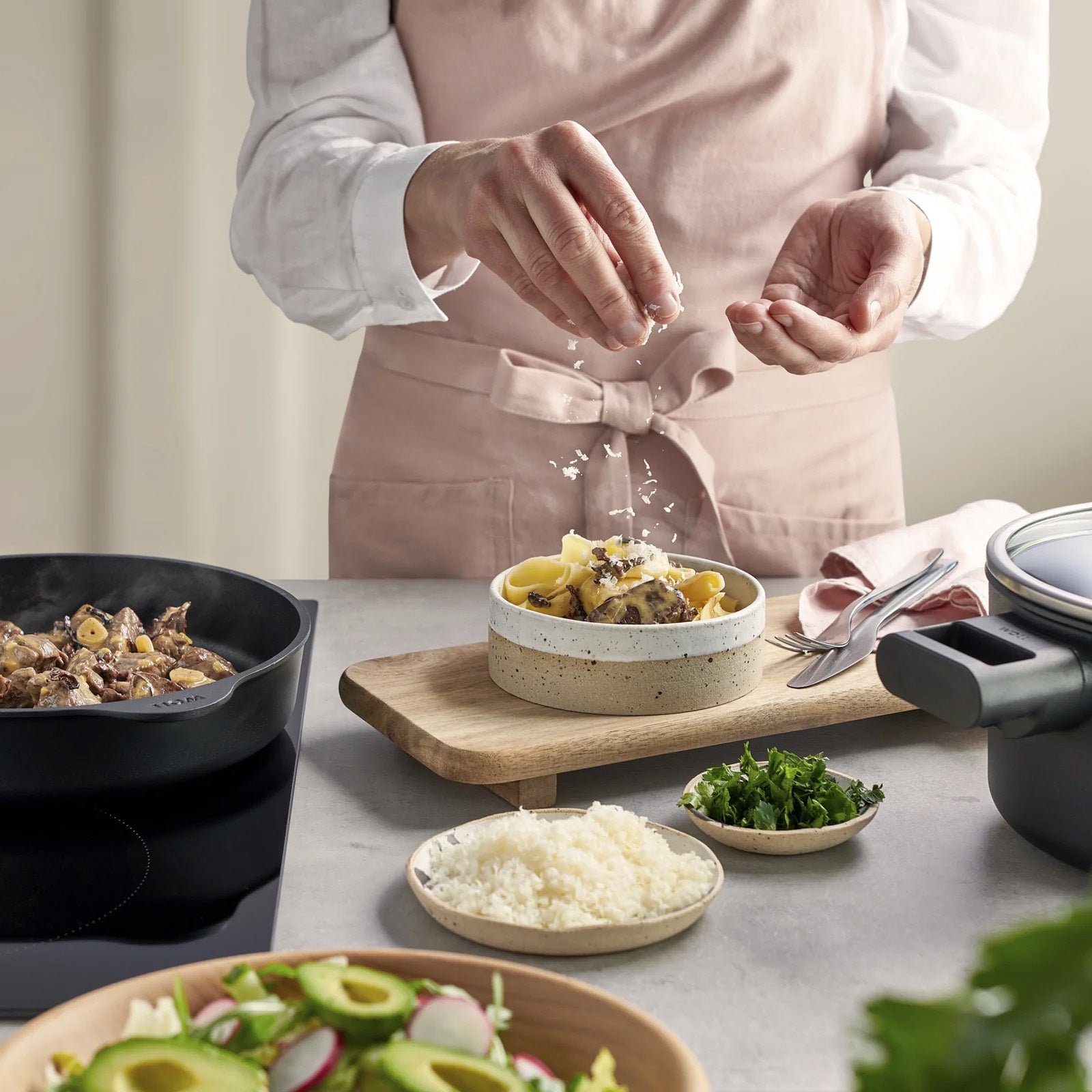 Woll Ecologic Nonstick 8 Piece Cookware Set