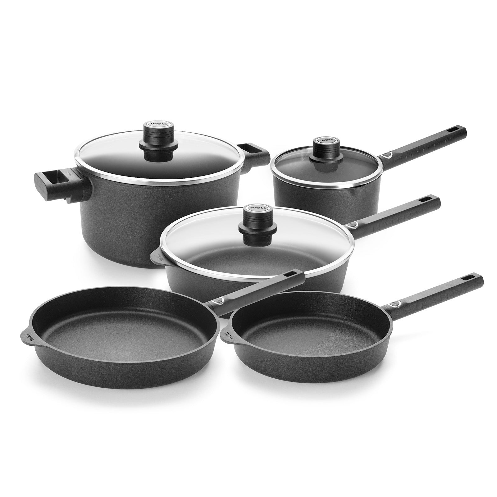 Woll Ecologic Nonstick 8 Piece Cookware Set