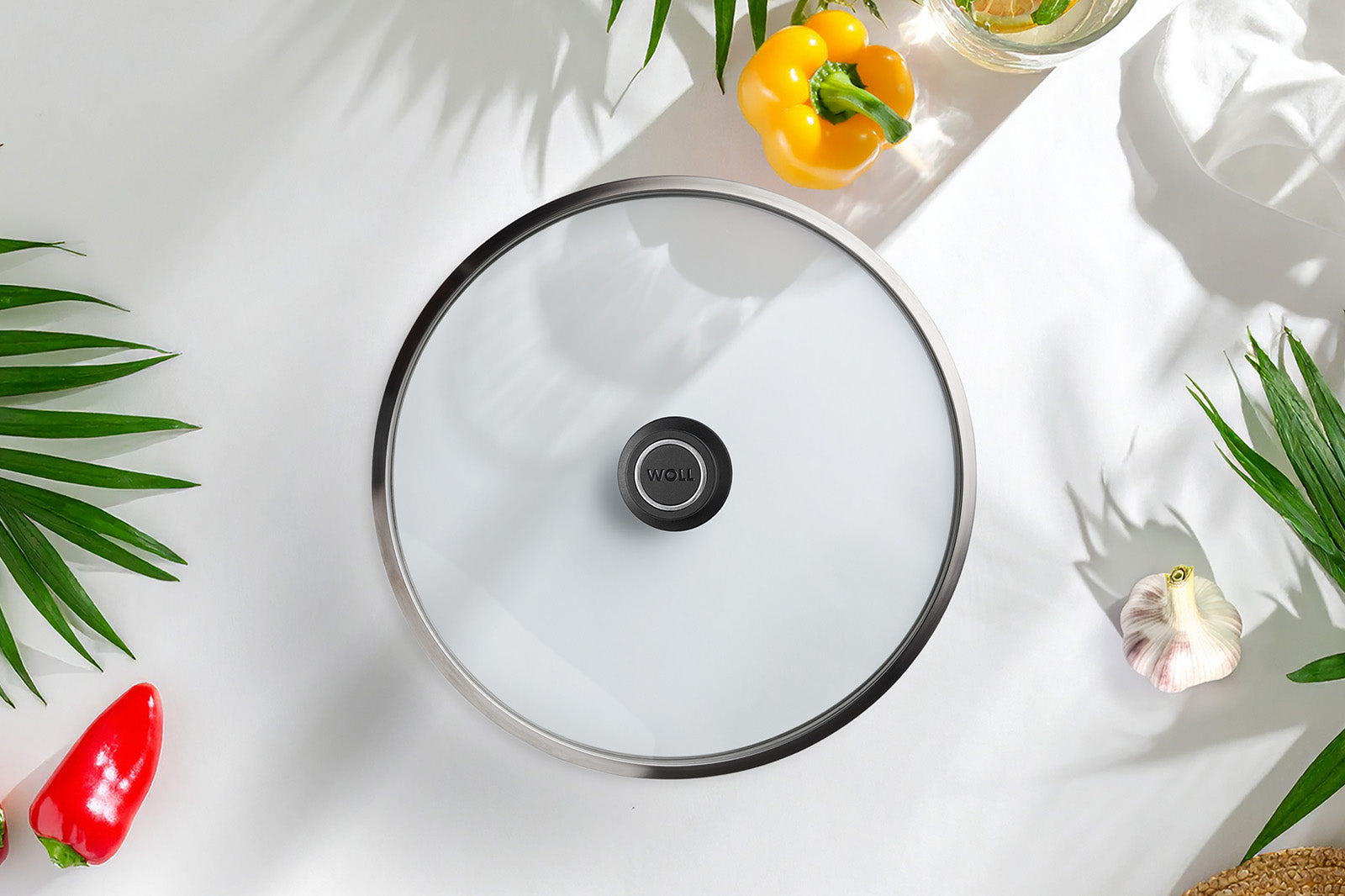 Woll Ecologic Safety Glass Lid 12-Inch