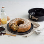 Zenker Nonstick 10-Inch Springform Pan with 2 Bases, Black