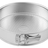 Zenker Tin Plated Steel Springform Pan, 11-Inch, Silver