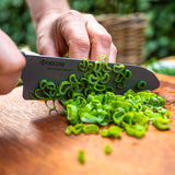 Kyocera INNOVATIONblack® 6-Inch Ceramic Chef's Santoku Knife