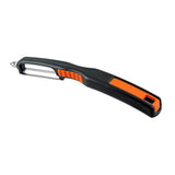 Swiss Double Edge Straight Peeler, Orange