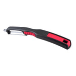 Swiss Double Edge Straight Peeler, Red