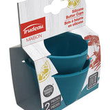Trudeau Blue Silicone Butter Cup, Set of 2