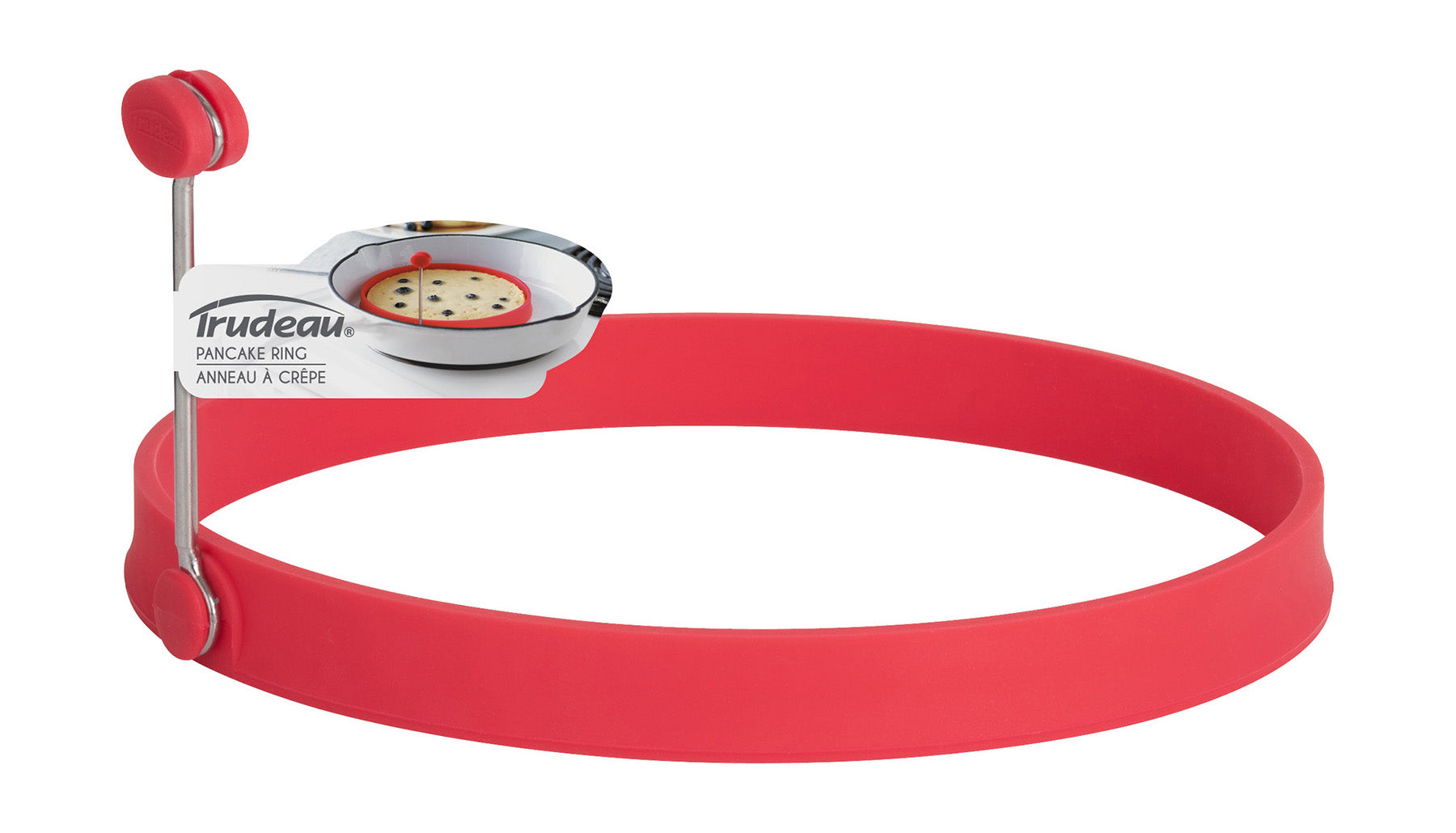 Trudeau Silicone Pancake Ring, 6-Inch