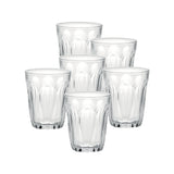 Duralex Provence 3-1/8 oz. Glass Tumbler, Set of 6, Clear