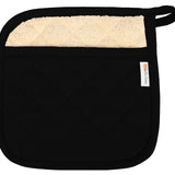MU Kitchen 100% Quilted Cotton Pot Holder, 9-inch by 9-Inch