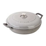 Staub Cast Iron 3.5-qt Braiser, Graphite Grey