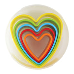 R&M International Heart Cookie and Biscuit Cutters, Assorted Sizes, 5-Piece Set
