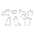 R&M International 7 Piece Nativity Scene Cookie Cutter Set