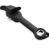 Kuhn Rikon Auto Safety Master Opener for Cans, Bottles and Jars, Black