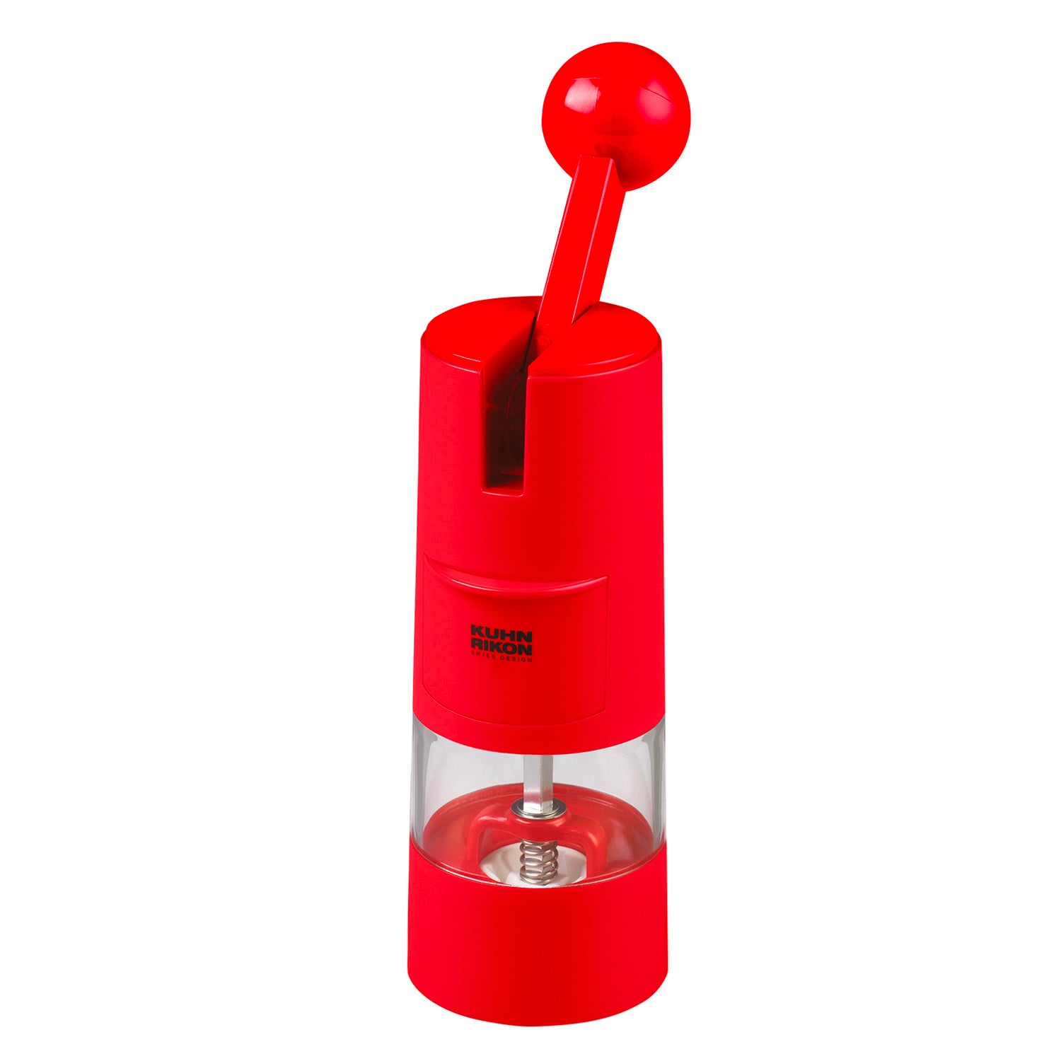 Kuhn Rikon Ratchet Spice Grinder, 8.5-Inch, Red
