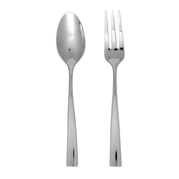 Fortessa Lucca Flatware Set, Hostess Serving Set, Polished Stainless