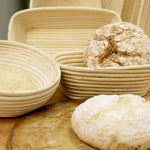 Frieling Round Proofing Basket, Brotform Bread Rising and Serving Basket, 7 Inch