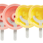 Lekue Pretzel & Donut Shapes Ice Cream Pop Mold, Set of 4