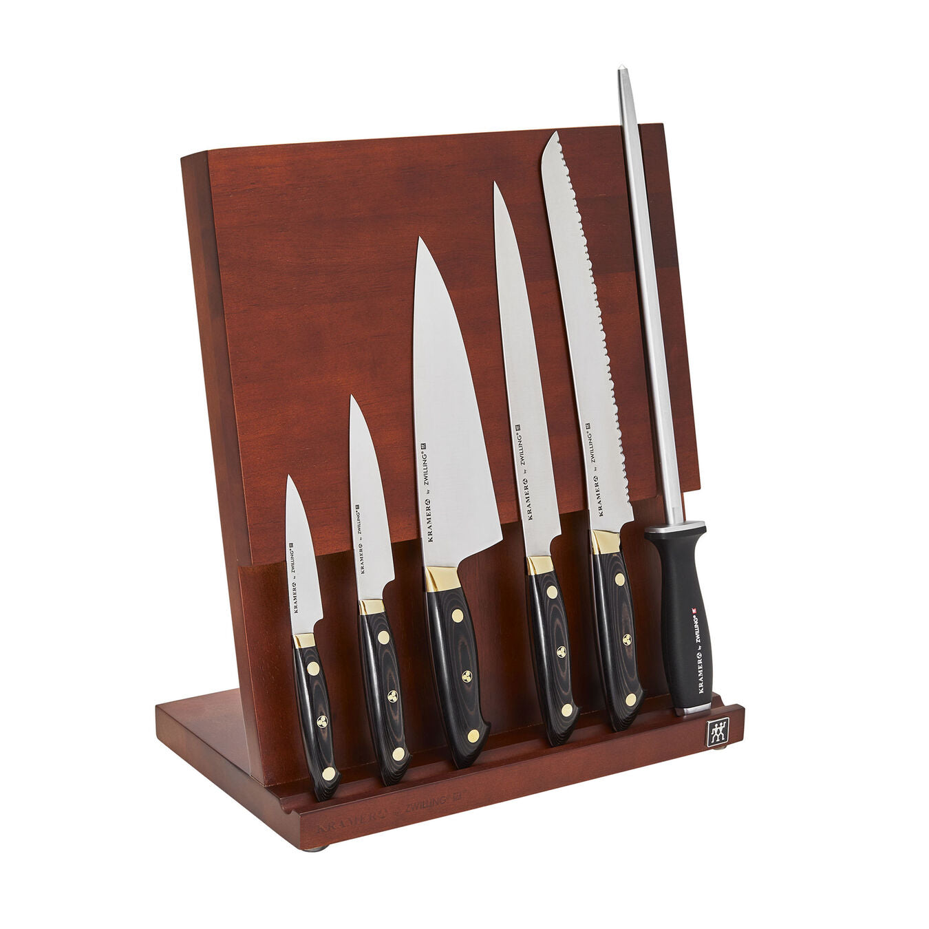 Kramer by Zwilling Euroline Carbon Collection 2.0 7-pc Knife Block Set