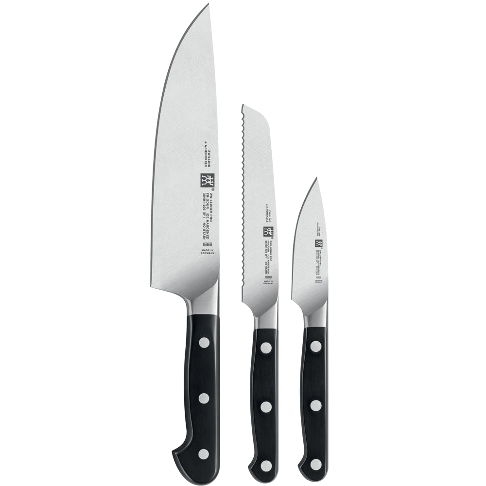 Zwilling J.A. Henckels Zwilling Pro 3-Pc Starter Knife Set