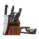 Zwilling Pro 7-pc Knife Block Set w/Bonus Sharpener