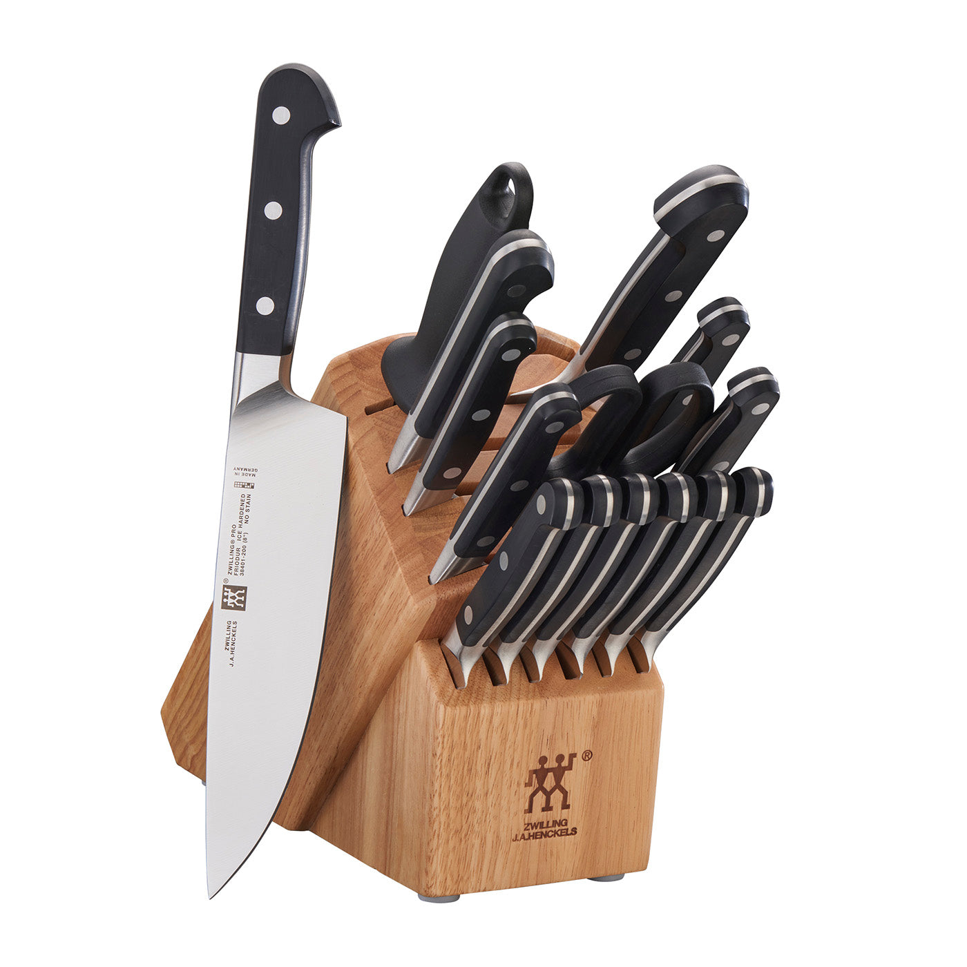 Zwilling Pro 16-pc Knife Block Set, Natural