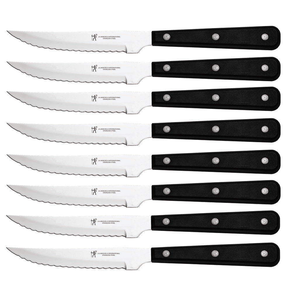 J.A. Henckels International 8 Piece Serrated Steak Knife Set