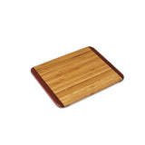 Island Bamboo Rainbow Pakka & Bamboo Bar Board, 7-Inch by 9-Inch