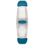 Rachael Ray Stainless Steel Multi-Grater with Silicone Handles, Marine Blue