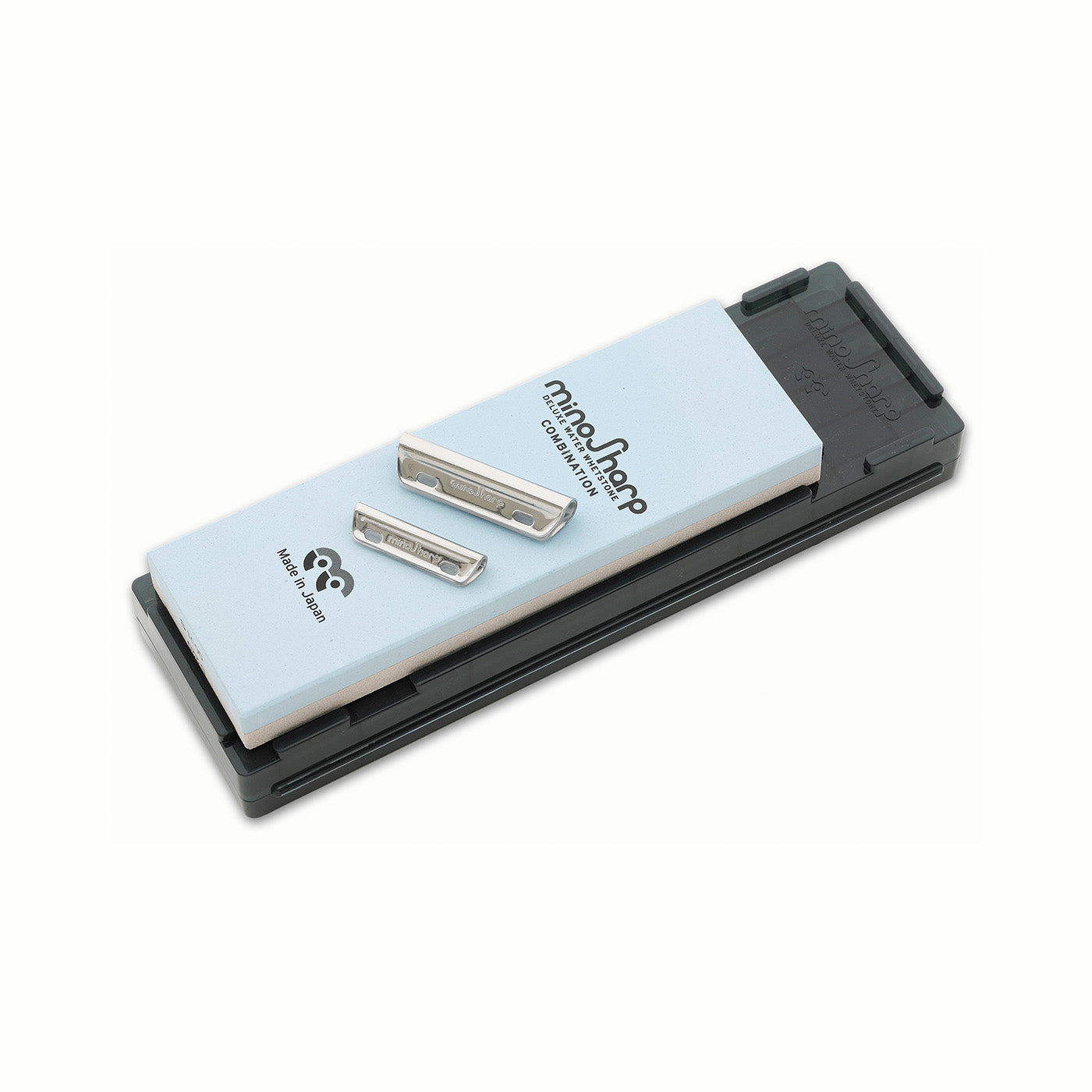 Global Minosharp Combination Water Whetstone, 1000/220 Grit