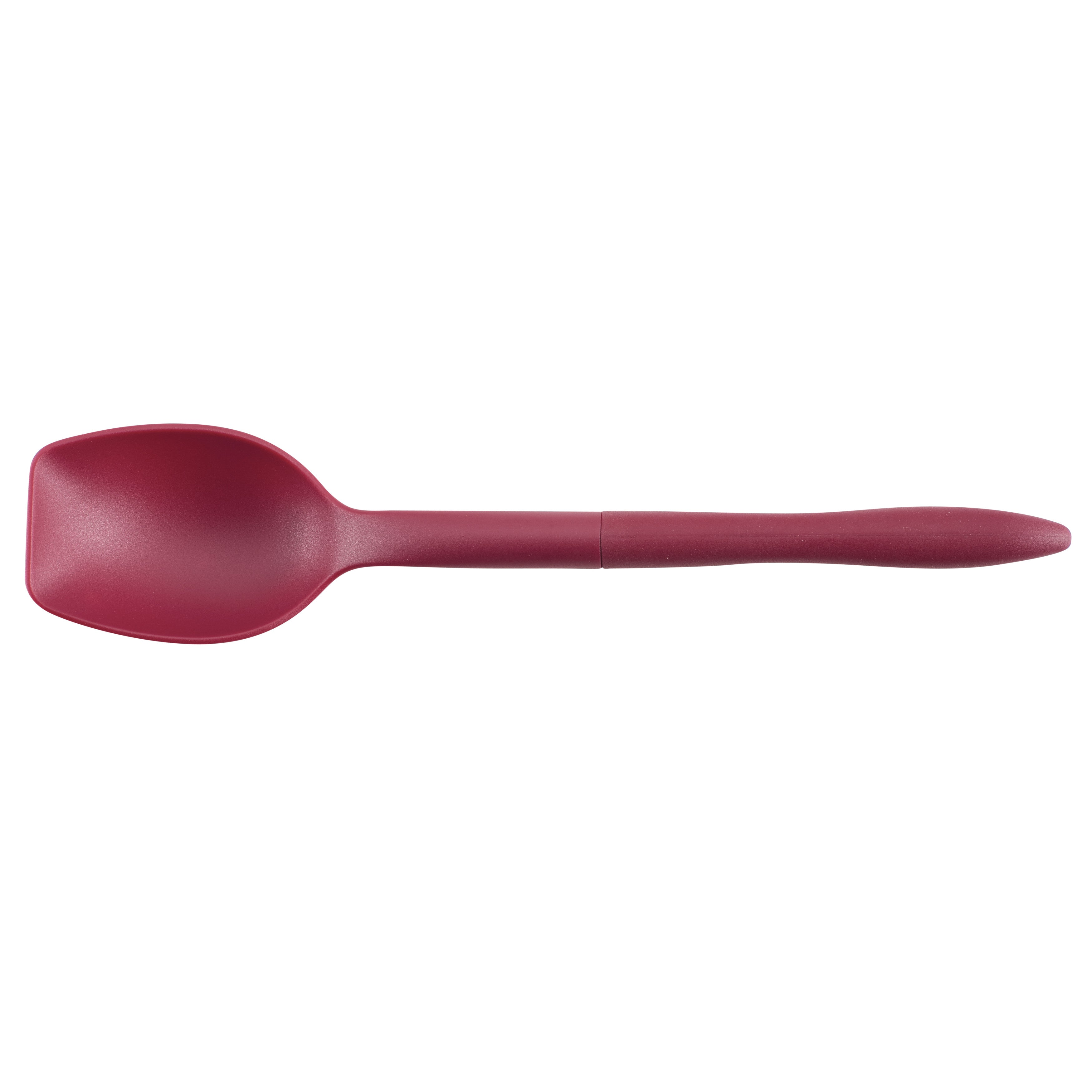 Rachael Ray Tools and Gadgets Lazy Crush & Chop, Flexi Turner, and Scraping Spoon Set, 3-Piece, Burgundy